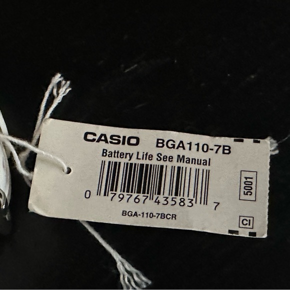 Casio Baby-G White Series BGA110-7B Digital Quartz Watch - Picture 5 of 7